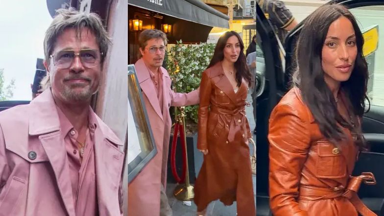 Brad Pitt i Ines de Ramon w Paryżu