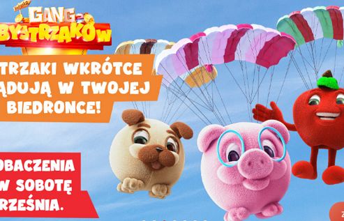 Maskotki Gangu Bystrzaków już od soboty w Biedronce