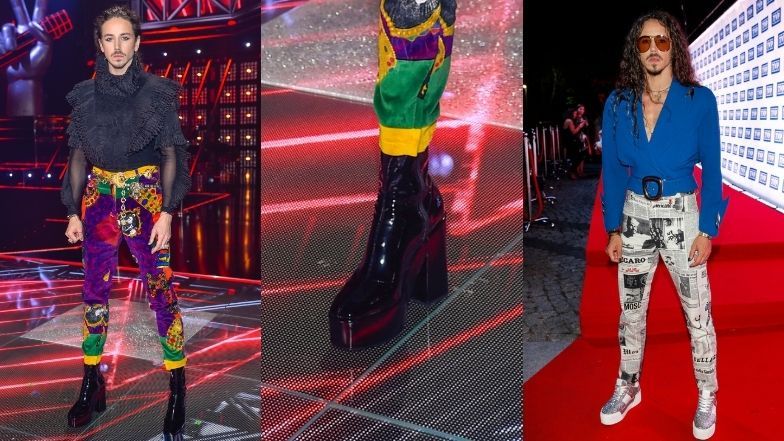 Najbarwniejsze stylizacje Michała Szpaka