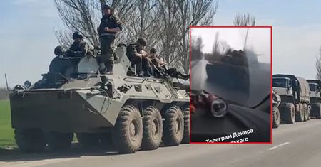 Tak zachowują się Rosjanie. Mijali czołg. Oto finał