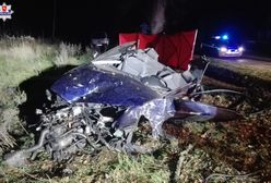 Gościeradów Folwark. Auto wjechało w drzewo. 19-latkowie nie żyją