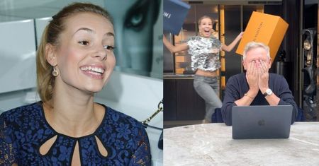 Izabela Janachowska HASA z torbami za męża plecami, załamującego ręce nad domowymi finansami. "On zarabia, ja wydaję" (FOTO)