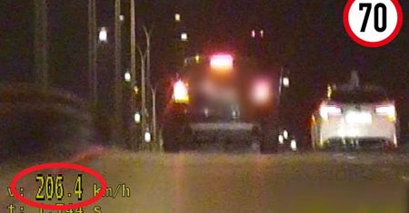Młody Ukrainiec gnał 206 km/h. Szaleńczy rajd w Warszawie nagrany