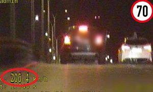 Młody Ukrainiec gnał 206 km/h. Szaleńczy rajd w Warszawie nagrany
