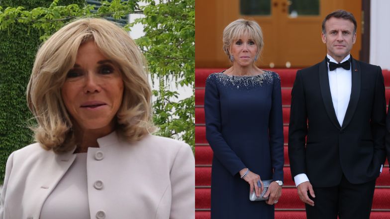 Brigitte Macron's bold outfit choices stir Berlin visit buzz