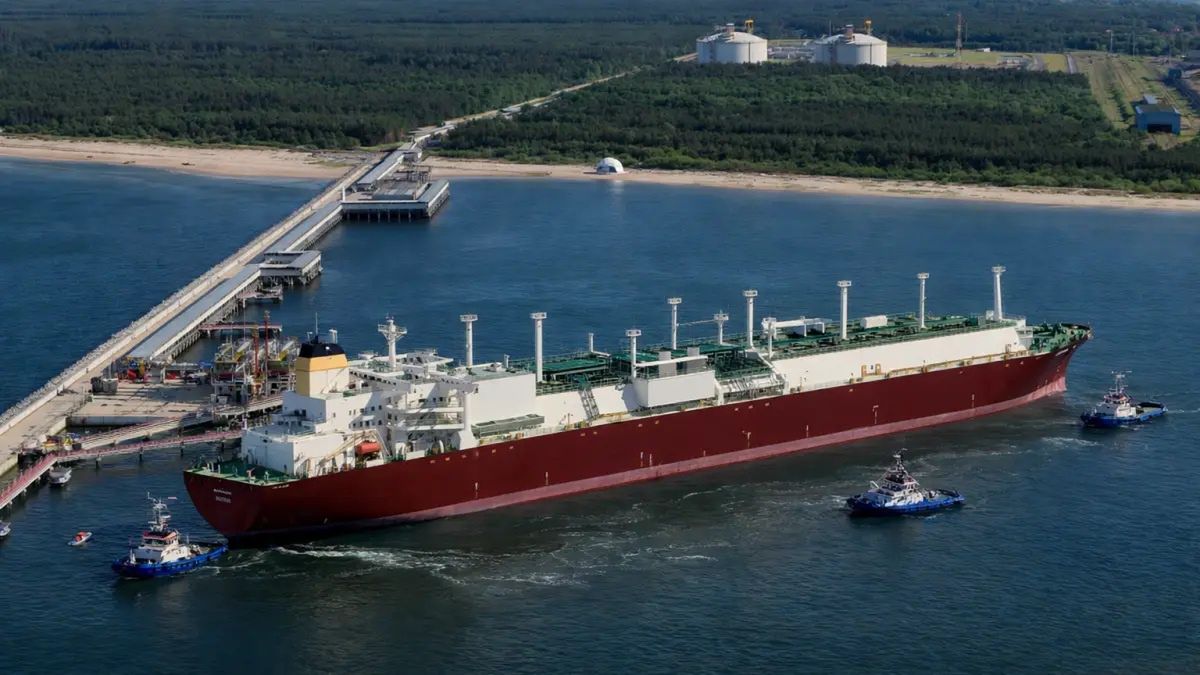 Ostatni gaz z Kataru dotarł do Polski. Statek wypłynął przed kryzysem