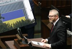 Burza w Sejmie. Braun zażądał usunięcia flag Ukrainy
