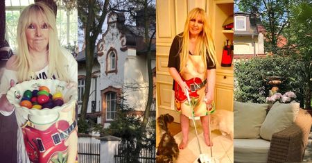 Tak mieszka Maryla Rodowicz: nawiedzona willa, majestatyczny ogród i słynne ZŁOTE KRANY (ZDJĘCIA)