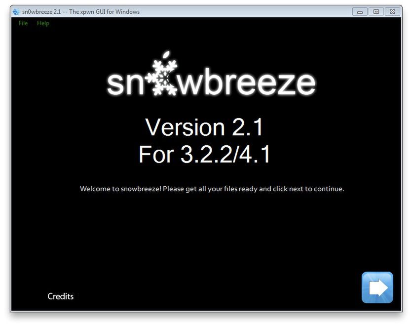 Sn0wbreeze 2.1 dla wszystkich urządzeń z iOS 4.1 wydany!