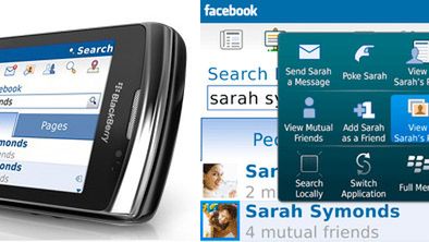 Nowy Facebook dla BlackBerry z obsługą Places 1