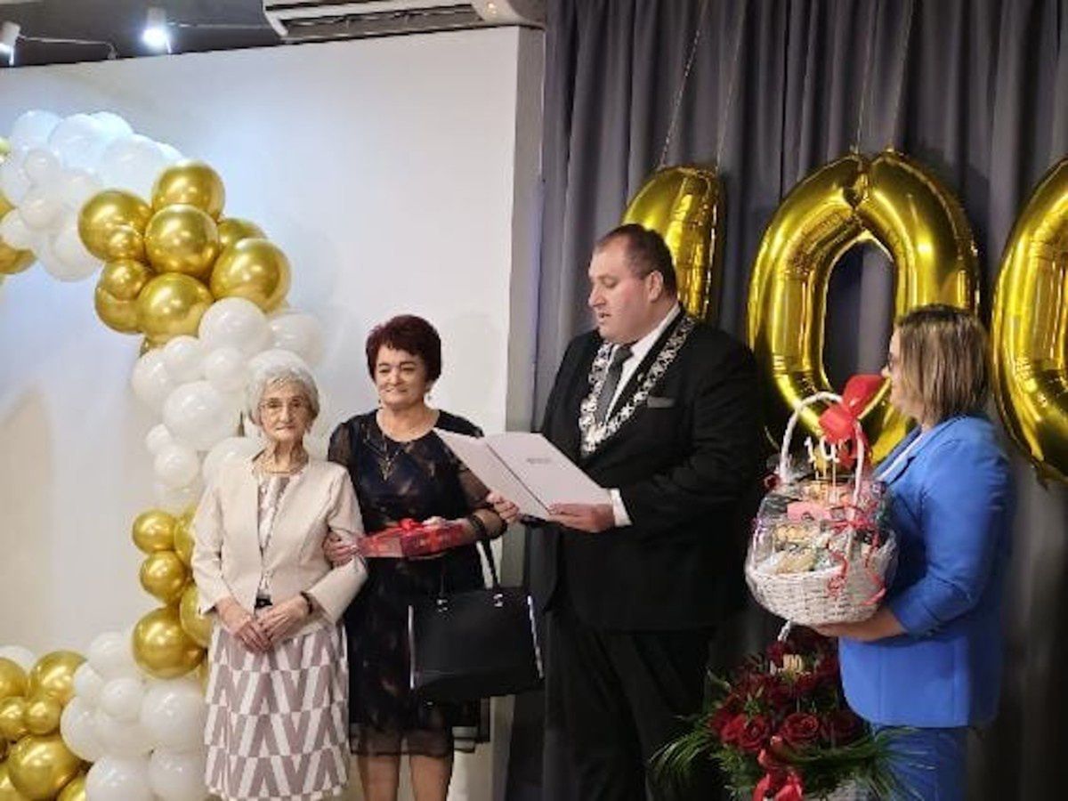 Wierzbinek: Najstarsza mieszkanka gminy na wyjątkowej uroczystości