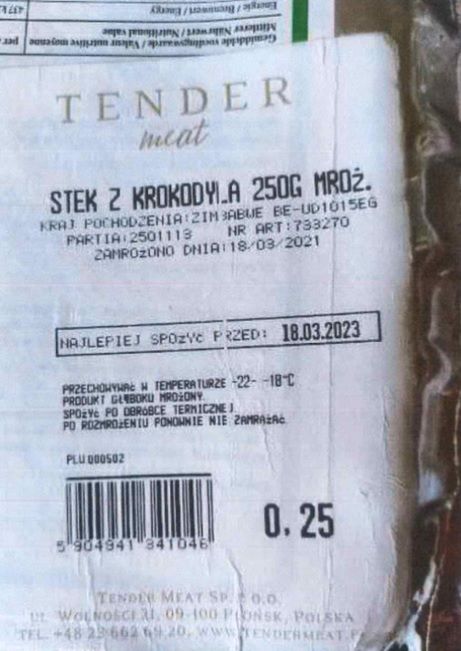 W mięsie wykryto obecność bakterii Salmonella