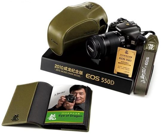 Jackie Chan twarzą Canona 550D 2