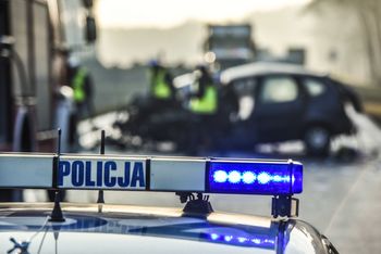 Wypadek na DK 10 w rejonie Solca Kujawskiego. Trasa Bydgoszcz - Toruń zablokowana