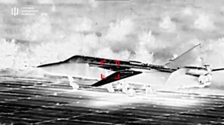 Nie wystartował. Ukraińcy trafili go dronami