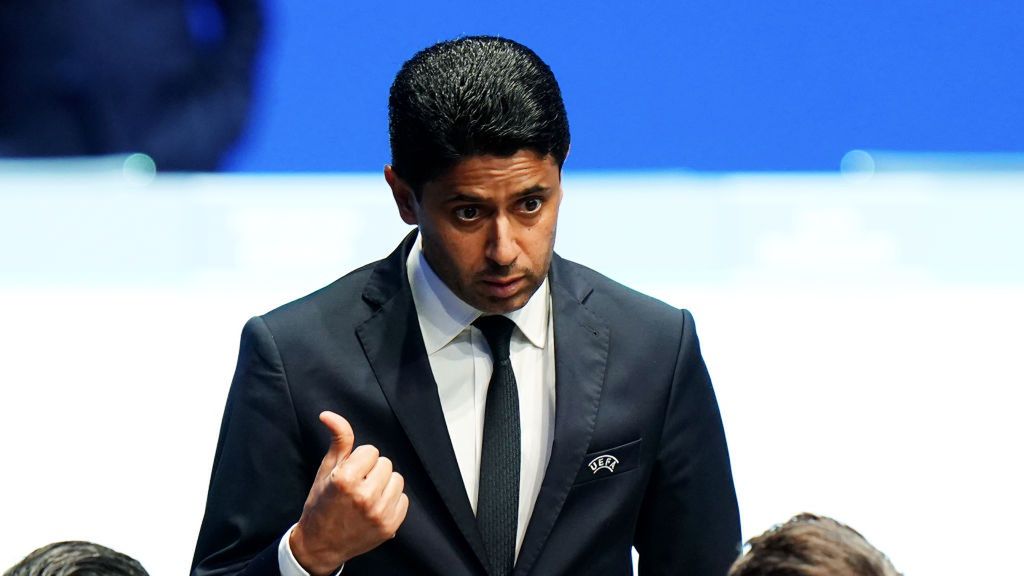 Na zdjęciu: Nasser Al-Khelaifi