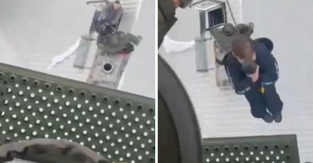 Wojsko ratuje z powietrza. Niezwykłe nagranie ze śmigłowca