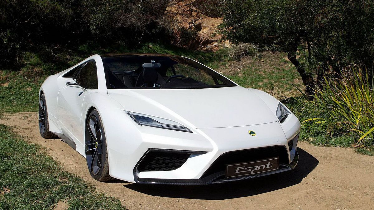 Lotus Esprit Concept. Na razie nie wiemy, czy nowa propozycja będzie do niego podobna.