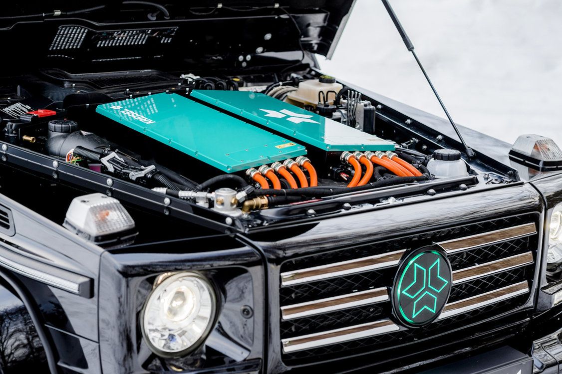 Pierwsza elektryczna "gelenda" już powstała, choć nie jest to oryginalny produkt Mercedesa