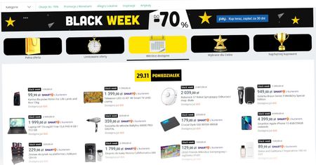 Ostatni dzień Black Week na Allegro. Wciąż nie jest „weak”
