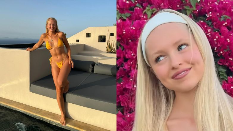 Julia Tychoniewicz pręży się na wczasach w skąpym bikini