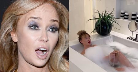 Joanna Przetakiewicz pokazuje, jak masować nogi szczotką: "Jadę, słuchajcie, stereo po całym ciele" (FOTO)