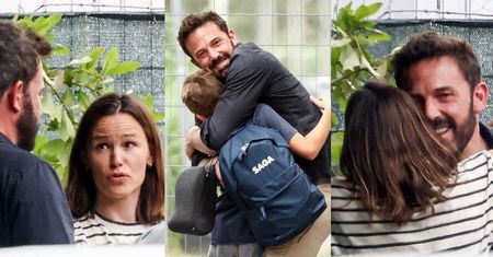 Ben Affleck i Jennifer Garner witają się WYLEWNIE we Florencji. Uroczy obrazek? (ZDJĘCIA)