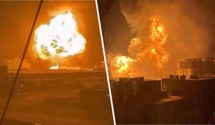 Wybuch cysterny w Mongolii. 600 strażaków na miejscu