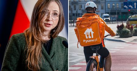 Zwolnienia kurierów w Pyszne.pl. Minister pracy reaguje