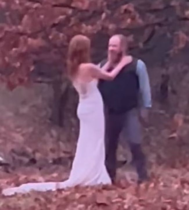 Pamiątka ślubna Jake'a i brendy