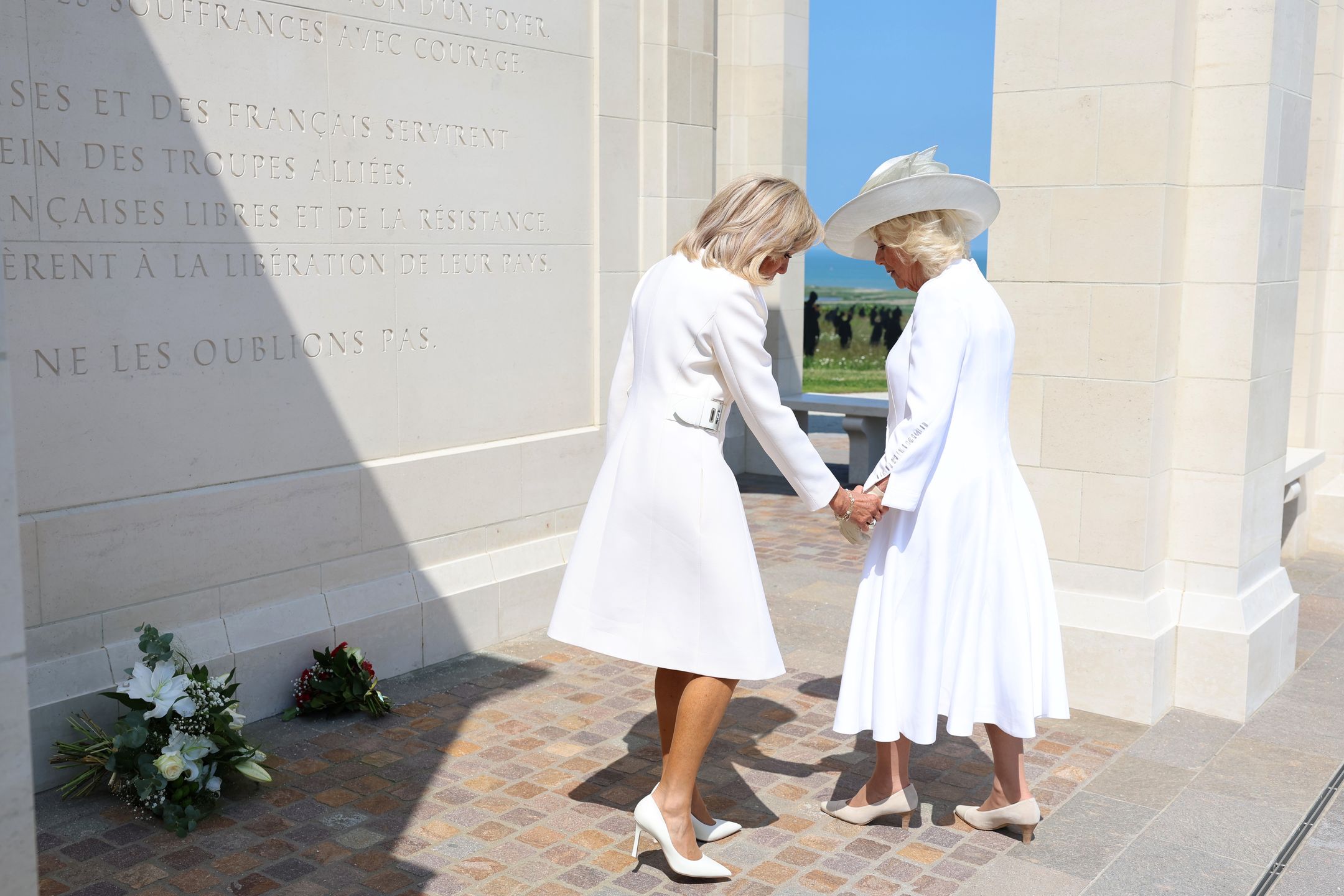 Brigitte Macron i królowa Camilla
