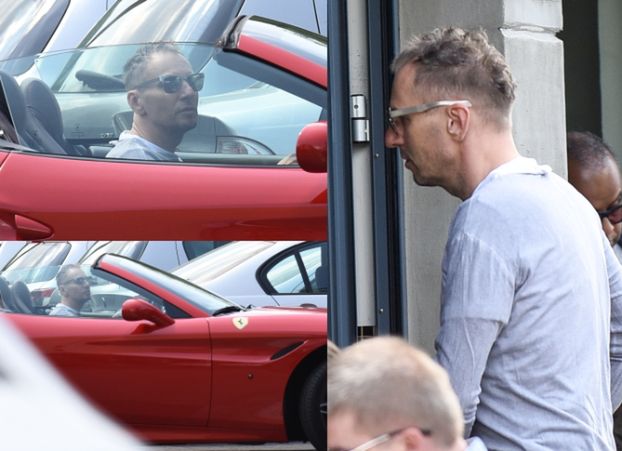 Krzysztof Gojdź w czerwonym ferrari! (ZDJĘCIA)