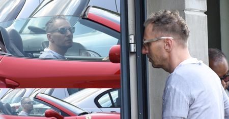 Krzysztof Gojdź w czerwonym ferrari! (ZDJĘCIA)