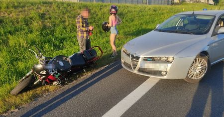 Przekroczył prędkość, dalej wracał pieszo