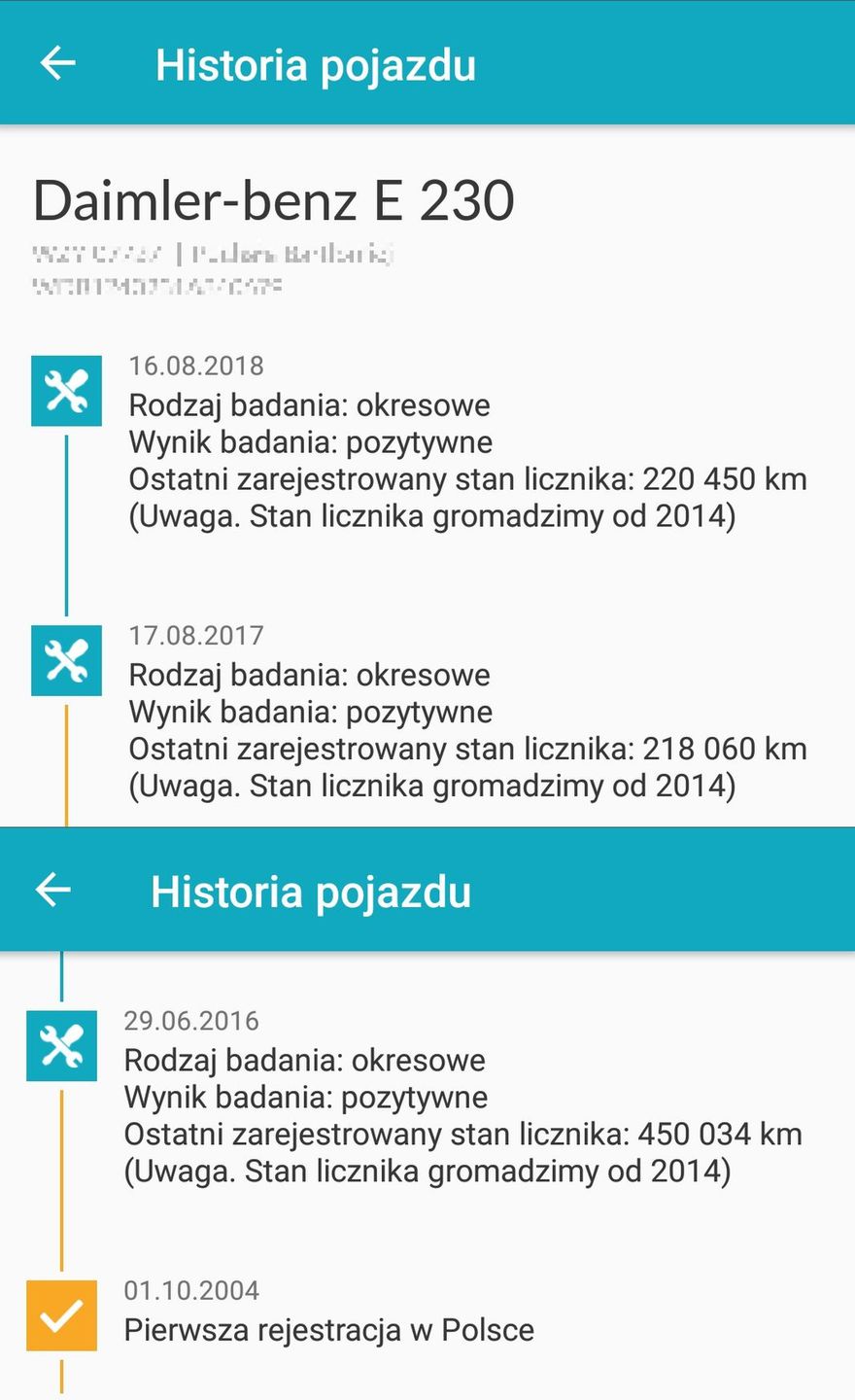 Ponad 200 tys. km na wstecznym? Robi wrażenie