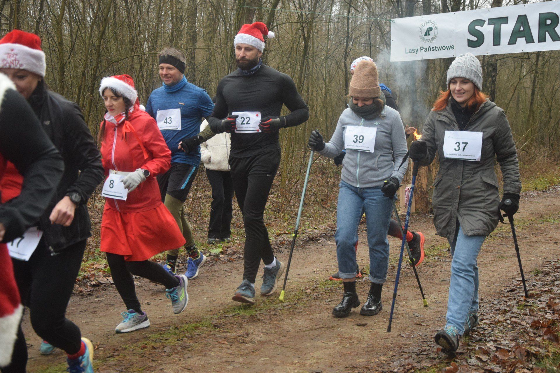 Bieg po choinkę w Orle