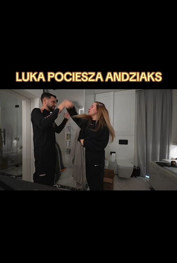 Tak Luka pocieszał Andziaks