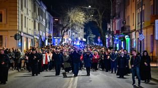 Jasło: Droga Krzyżowa. Inauguracja rekolekcji wielkopostnych w farze