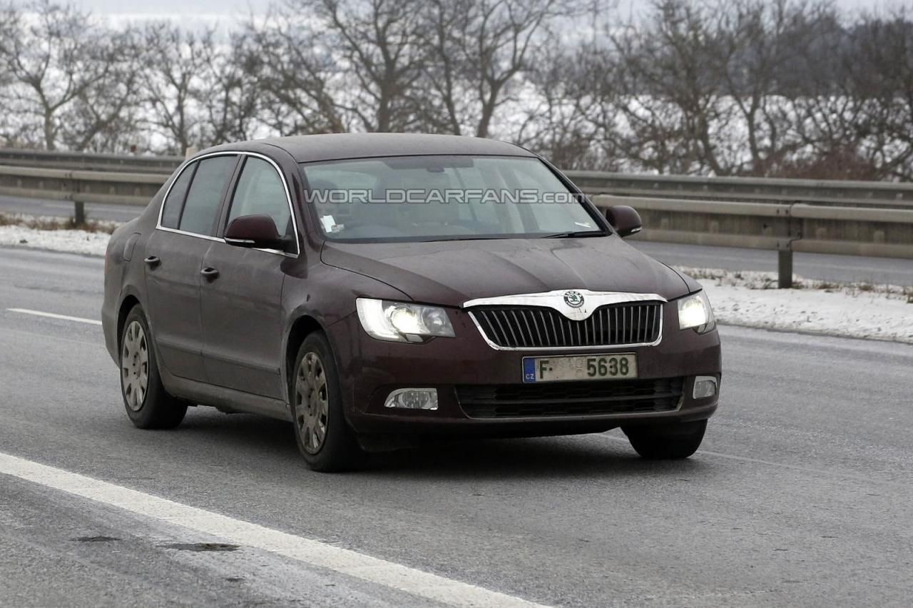 Skoda Superb Facelifting