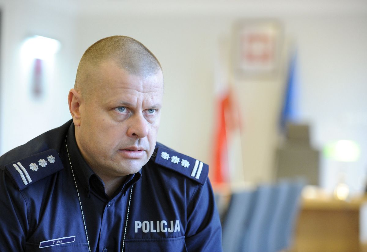 Zbigniew Maj pełnił funkcję szefa polskiej policji przez dwa miesiące