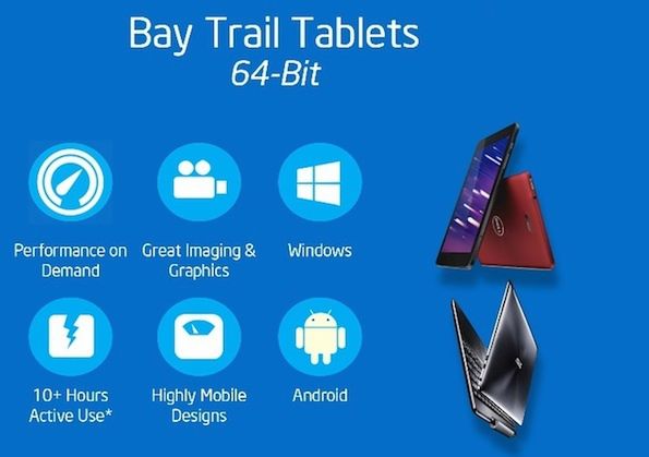 Android też może być 64-bitowy, na Intelu. Pytanie jak to wykorzystać 2