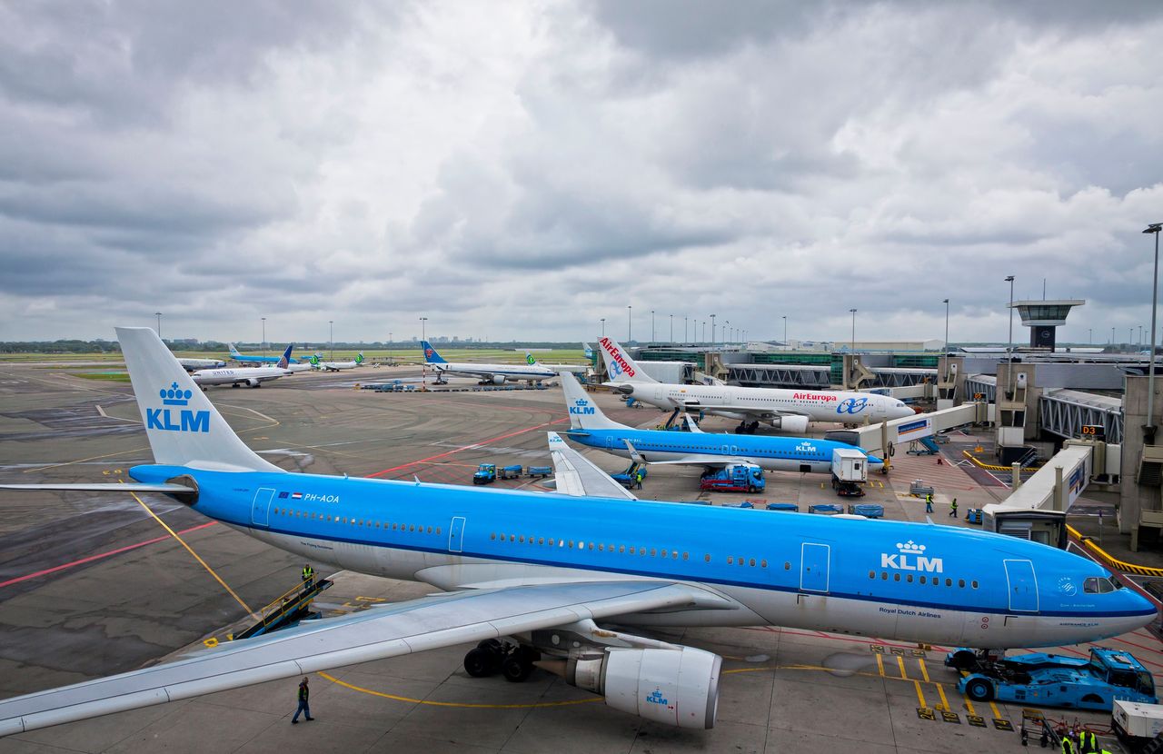 Airport in Amsterdam