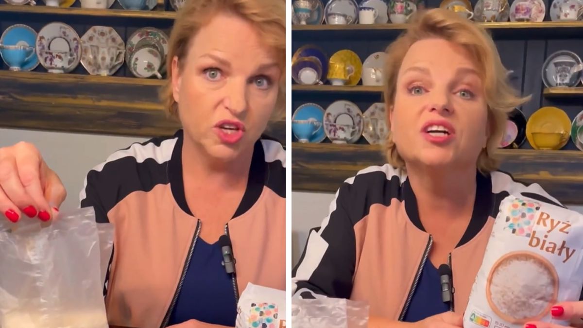 Katarzyna Bosacka tłumaczy, jak pakowany ryż warto kupować