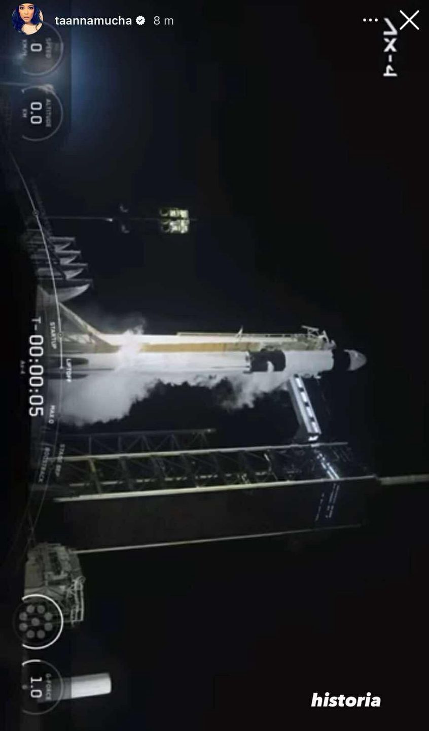 Gwiazdy reagują na start misji Uznańskiego-Wiśniewskiego