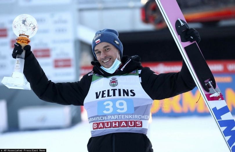 Piotr Żyła z trzecim miejscem w Garmisch-Partenkirschen