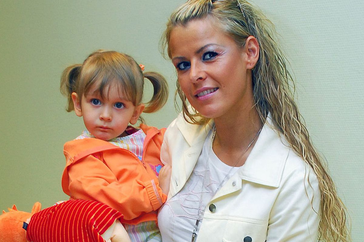 Mandaryna z córką w 2006 r.