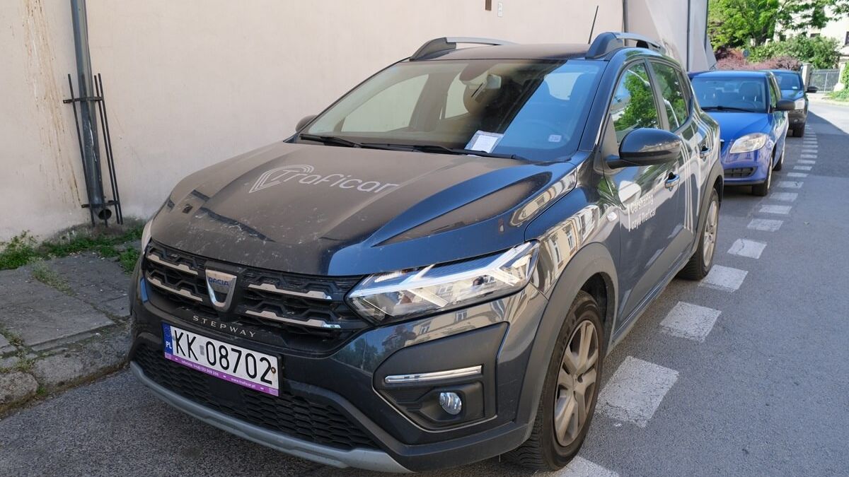 Samochody zaparkowane w Strefie Płatnego Parkowania