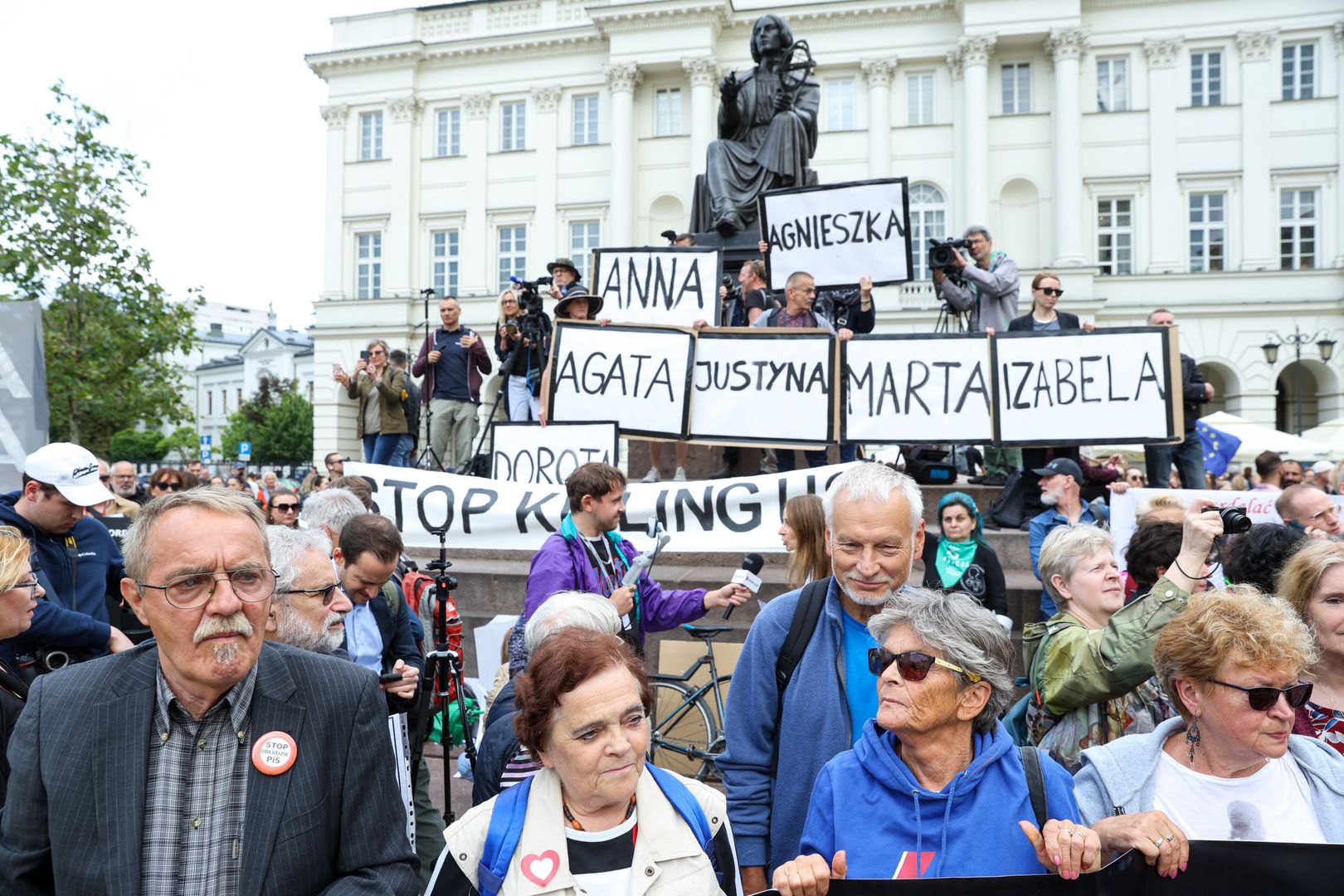Protesty zaczęły się o 18. Wtedy szpital wydał komunikat