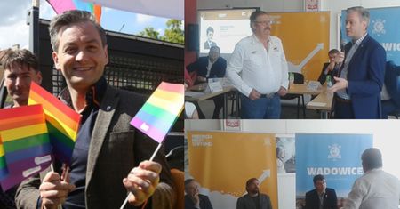 Awantura podczas spotkania z Biedroniem: "Nie chcemy tu gejowskiej propagandy!"