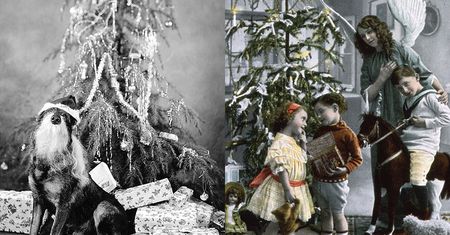 100 lat Bożego Narodzenia na starych zdjęciach...
